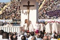 Holy mass with Pope Francis