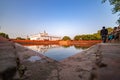 Holy Maya Dev Temple in Lumbini. The birthplace of Lord Gautama Buddha Royalty Free Stock Photo