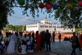 Holy Maya Dev Temple in Lumbini. The birthplace of Lord Gautama Buddha Royalty Free Stock Photo