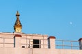 Holy Maya Dev Temple in Lumbini. The birthplace of Lord Gautama Buddha Royalty Free Stock Photo