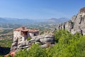 The Holy Monastery of Rousanou. Meteora. Royalty Free Stock Photo