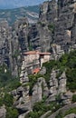 Holy Monastery of Rousanou, Meteora, Greece Royalty Free Stock Photo