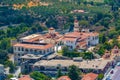 Holy Monastery of Saints Rafael, Nicholas and Irene at Spili, Cr Royalty Free Stock Photo