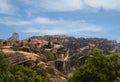 The Holy Monastery of Varlaam in Meteora Royalty Free Stock Photo