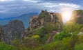 Holy Monastery of Varlaam in Meteora Royalty Free Stock Photo