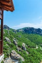 Holy Monastery of Varlaam, Meteora Royalty Free Stock Photo