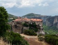 Holy Monastery of Varlaam at Meteora Royalty Free Stock Photo