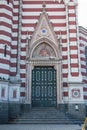 Holy Mother of Carmen church door