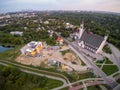 The Holy Mother Teacher of Youth Sanctuary in Siekierki in Poland Royalty Free Stock Photo