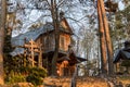 Holy Mountain Grabarka, Siemiatycze, Podlasie, Poland. Royalty Free Stock Photo