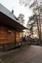 Holy Mountain Grabarka, Siemiatycze, Podlasie, Poland. Royalty Free Stock Photo