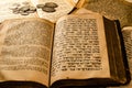 Holy old jewish books