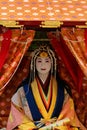 Holy princess Saioh at festival Saigu parade, Kyoto Japan
