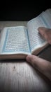 Holy Quran, The Quran is the holy book of Islam. Royalty Free Stock Photo