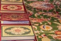 Holy Quran Bookshelf Royalty Free Stock Photo