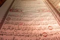 The Holy Quran. Verses in the holy Quran Royalty Free Stock Photo