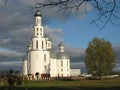 Holy Resurrection Cathedral in the autumn, Brest, Belarus Royalty Free Stock Photo