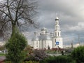 Holy Resurrection Cathedral in the autumn, Brest, Belarus Royalty Free Stock Photo