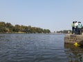 Holy River Kshipra in Ujjain in India