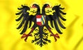 Holy Roman Empire Flag 1493-1556 Royalty Free Stock Photo