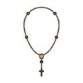Holy rosary icon