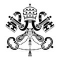 Holy see emblem icon