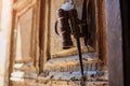 Holy Sepulchre Cathedral entrance, Jerusalem, Israel Royalty Free Stock Photo