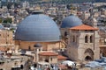 Holy Sepulchre Church in old city of Jerusalem, Israel Royalty Free Stock Photo