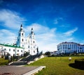 Holy Spirit Cathedral in Minsk, Belarus Royalty Free Stock Photo