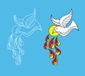 Holyspirit Icon Royalty Free Stock Photo