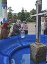 Holy Spring in Sergiev Posad, Moscow region
