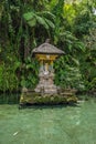 Holy spring water temple in Sebatu village, Tegallalang, Bali, Indonesia Royalty Free Stock Photo