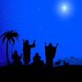 Holy Star in Bethlehem-Vector