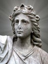 Holy statue of woman Royalty Free Stock Photo