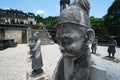 Holy statues - Samurai Royalty Free Stock Photo