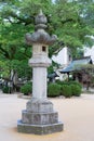 Holy stone lamp in japan