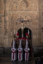 Holy Thursday procession, Holy Week in Salamanca, Spain