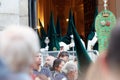 Madrid, Spain, 04-07-2023: Holy Thursday procession in Madrid