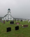 Holy Trinity Anglican Church and cemetery of Codroy