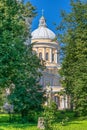 Holy Trinity Cathedral of the Alexander Nevsky Lavra in Saint Petersburg, Russia