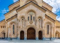 Holy Trinity Cathedral church Tbilissi Georgia Europe landmark