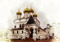 Holy Trinity Cathedral in Ipatiev Monastery, Kostroma, Golden Ring, Russia