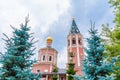 Holy Trinity Cathedral. Russia, Saratov city. Monument of architecture of the 18th century