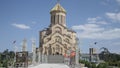 Holy Trinity Cathedral of Tbilisi, aka Sameba Royalty Free Stock Photo
