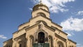 Holy Trinity Cathedral of Tbilisi, aka Sameba Royalty Free Stock Photo