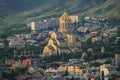 Holy Trinity Cathedral of Tbilisi in Georgia Royalty Free Stock Photo