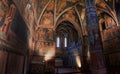 Holy Trinity Chapel in Royal castle in Lublin, Poland Royalty Free Stock Photo