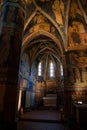 Holy Trinity Chapel in Royal castle in Lublin, Poland Royalty Free Stock Photo