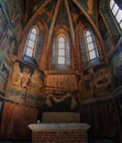 Holy Trinity Chapel in Royal castle in Lublin, Poland Royalty Free Stock Photo