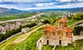 Holy Trinity Church at the Berat Citadel in Albania Royalty Free Stock Photo